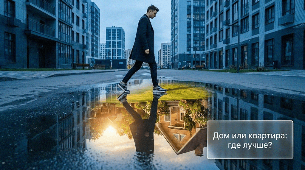 Сравнение покупки дома и квартиры в поселках Бобровский или Солнечный