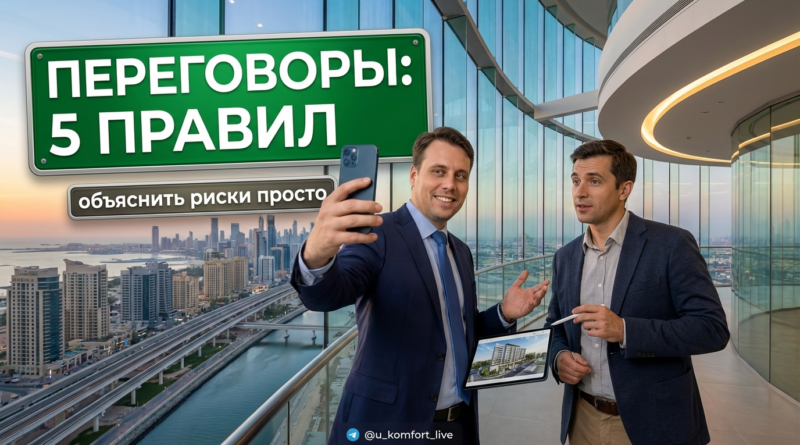 Деловая встреча менеджера и клиента для обсуждения рисков проекта