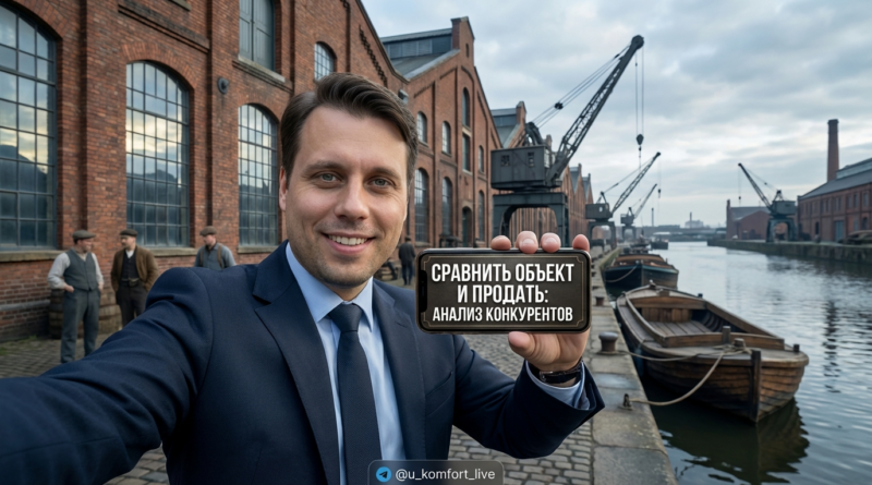 Схема анализа конкурентов в бизнесе и сравнение объектов для увеличения продаж