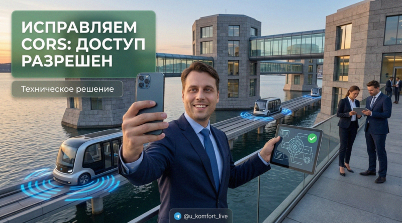 Схема исправления ошибки CORS Access-Control-Allow-Origin отсутствует заголовок