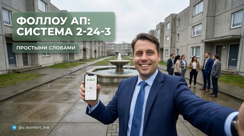 Схема работы фоллоу ап и тайминг системы 2-24-3