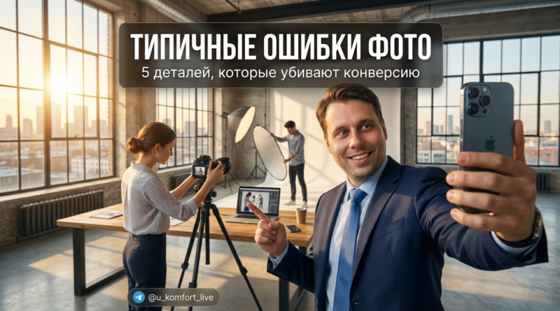 Примеры неудачных фотографий товаров, влияющих на конверсию и продажи
