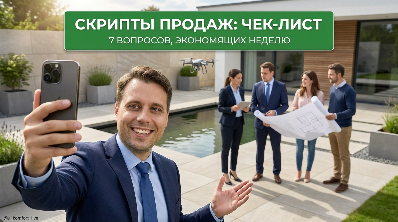 Чек-лист из 7 вопросов для создания эффективных скриптов продаж