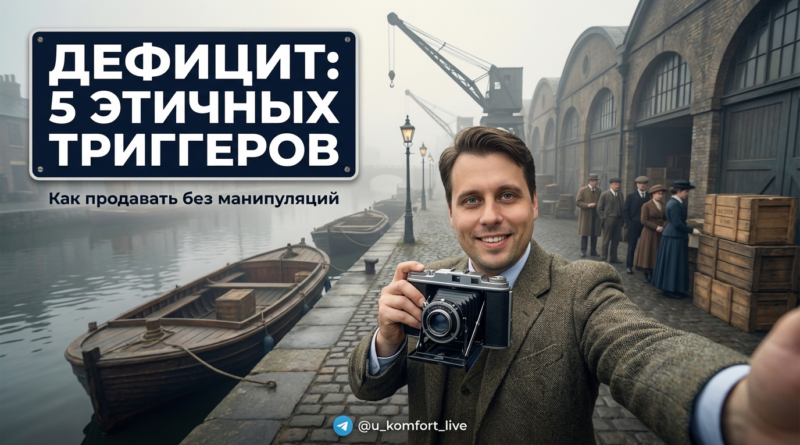 Использование триггера дефицита и ограниченного предложения в продажах