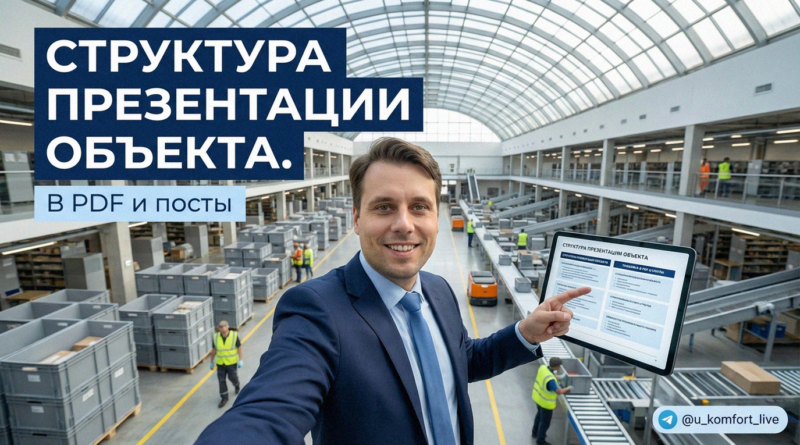 Схема структуры объектов слайда презентации для экспорта в PDF и посты