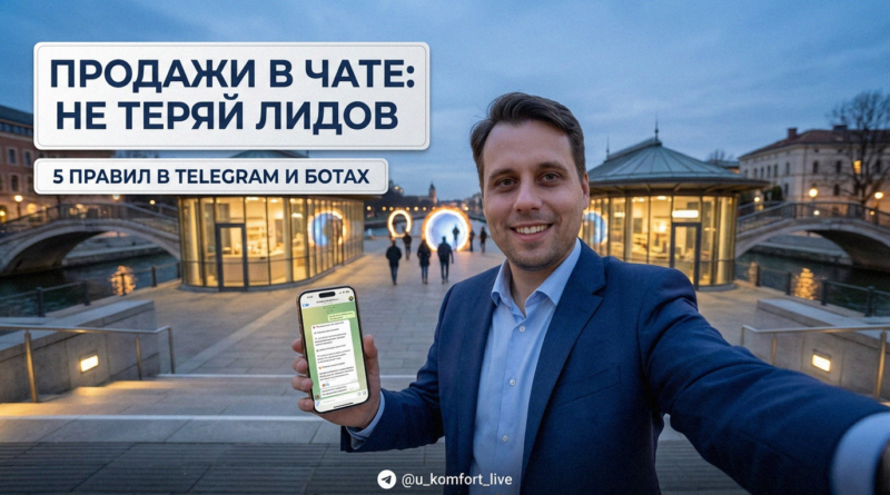 5 правил продаж в чате: как не терять лидов в Телеграме и ботах