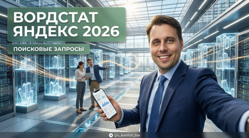 Интерфейс сервиса Яндекс Вордстат для подбора ключевых слов и анализа поисковых запросов