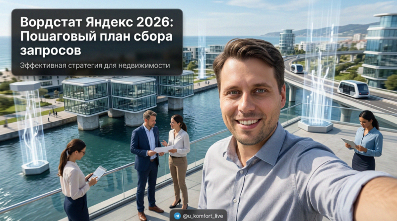 Интерфейс Яндекс Вордстат для подбора ключевых слов и анализа поисковых запросов